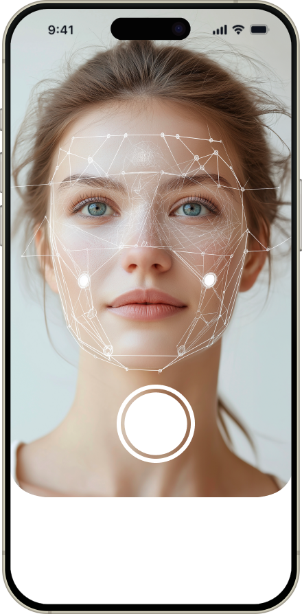 Skineya app screen